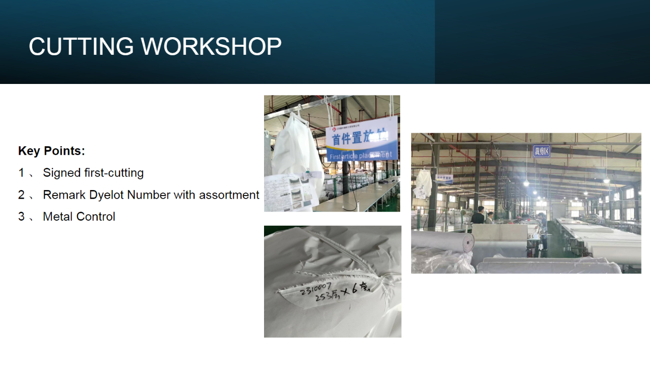 Cutting workshop