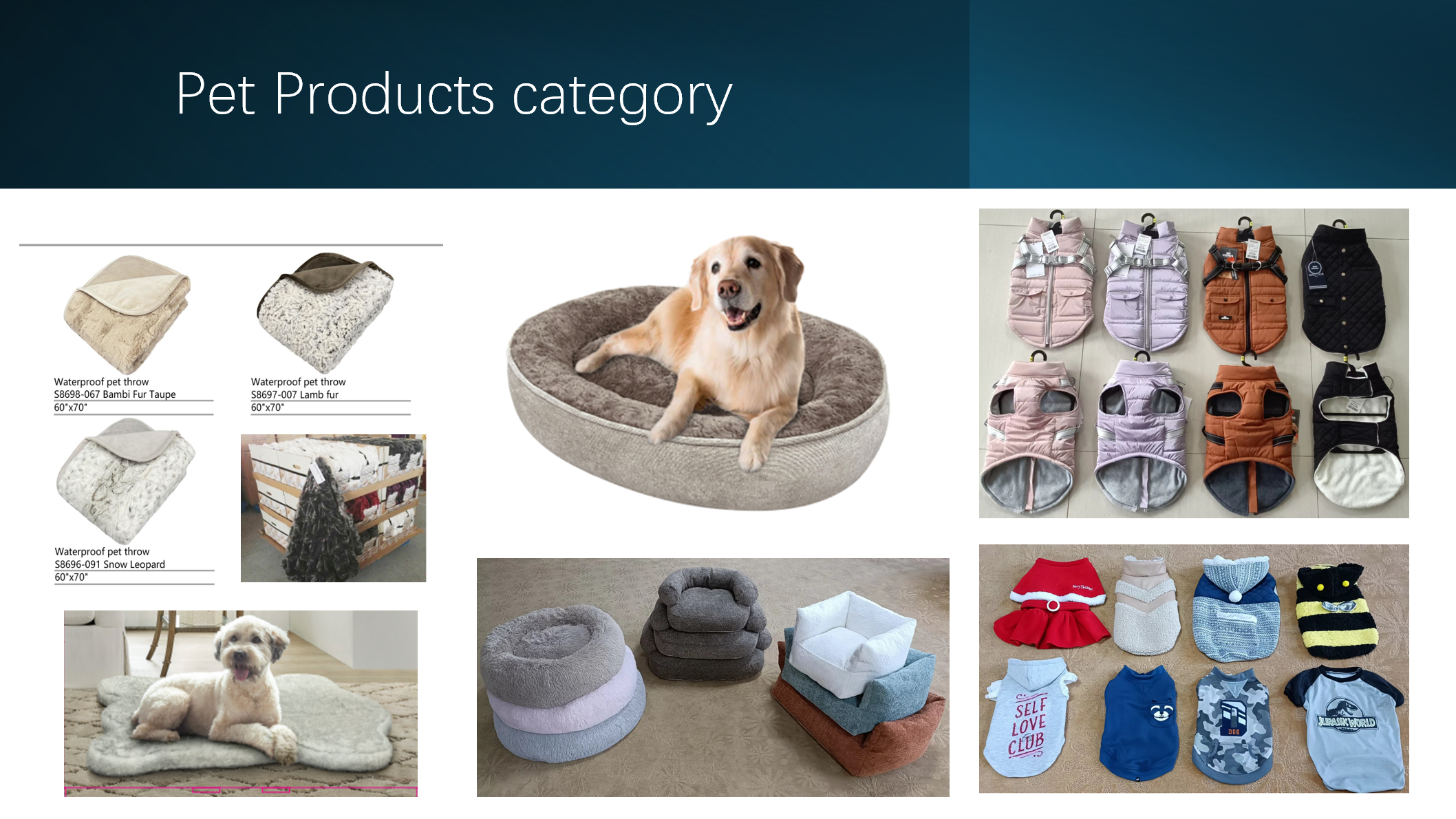 Pet products